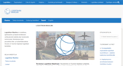 Desktop Screenshot of logistiikanmaailma.fi